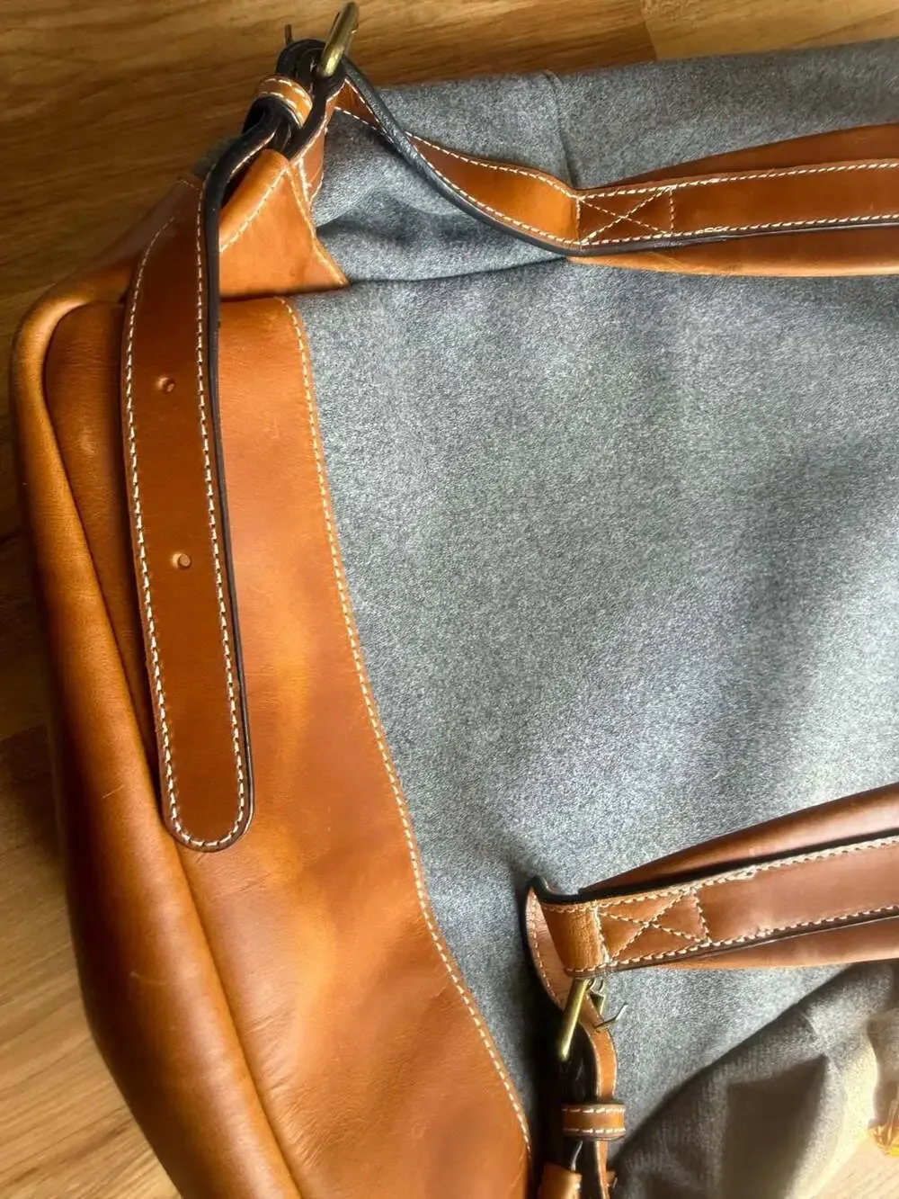 Heritage Gear Wool Backpack with Willie Kidd Bagpiper Patch